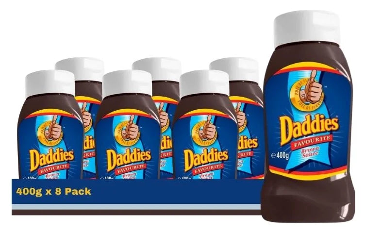 Daddies Favourite Brown Sauce 400g (Case of 8)