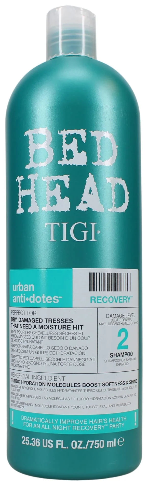 TIGI Bed Head Shampoo Recovery 750ML (Case of 12)