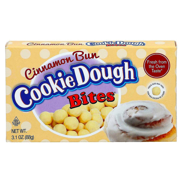 Cookie Dough Bites Cinnamon Bun Bites 3.1Oz