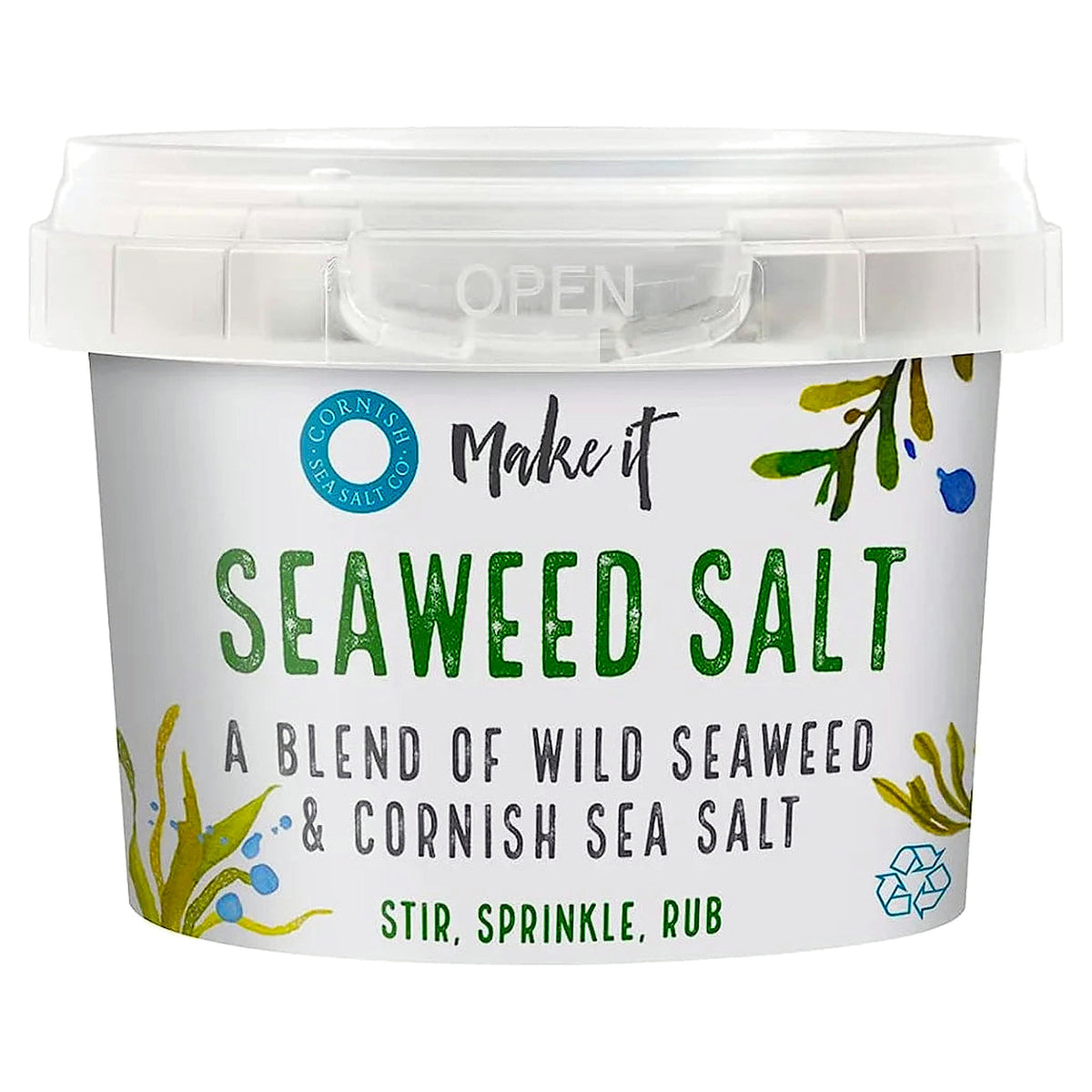 Cornish Seaweed Sea Salt 60G