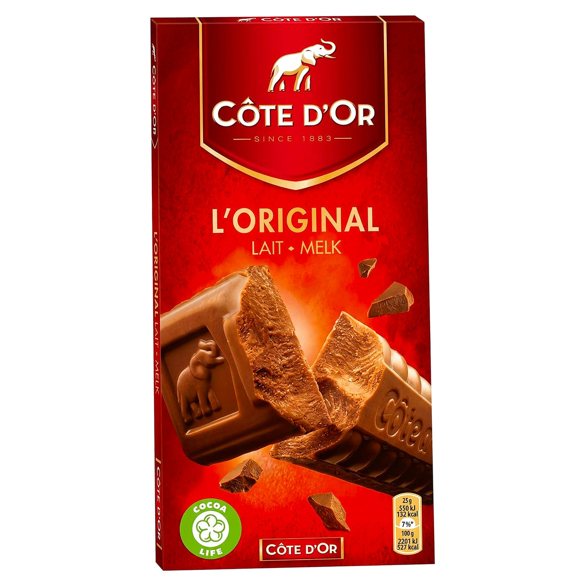 Cote D Or Plain Milk Chocolate 100G
