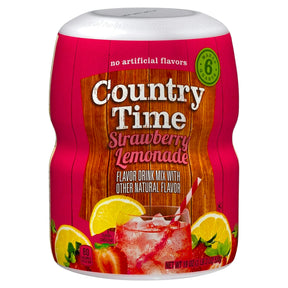 Country Time 6Qt Strawberry Lemonade