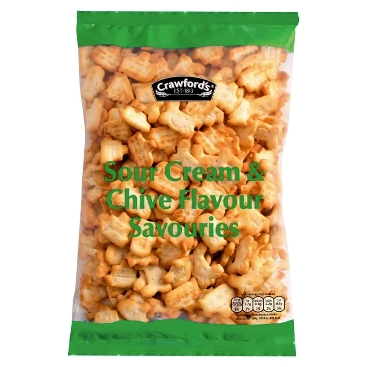 Crawfords Sour Cream & Chive Savouries 250g