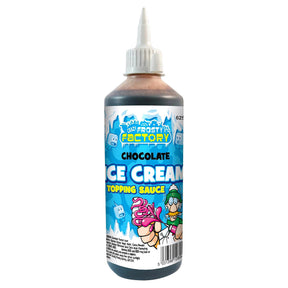 Crazy Frosty Factory Milk Chocolate Ice Cream Topping Sauce 625ML