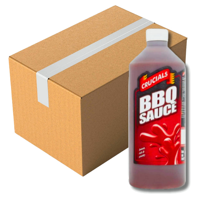 Crucials Barbeque Squeezy Sauce 1ltr (Case of 10)
