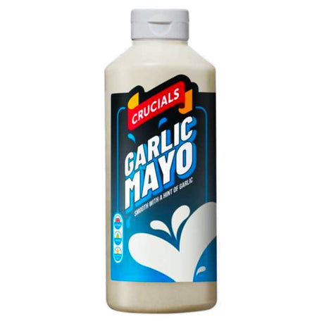 Crucials Garlic & Mayo Squeezy Sauce 500ML