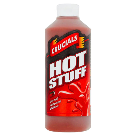 Crucials Hot Stuff Squeezy Sauce 500Ml