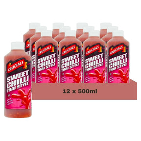 Crucials Thai Sweet Chilli Squeezy Sauce 500Ml (Case of 12)