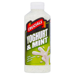 Crucials Yoghurt & Mint Squeezy Sauce 500Ml