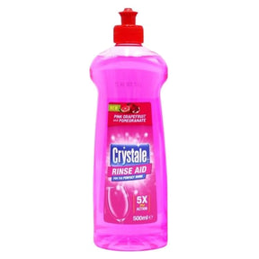 Crystale Dishwasher Rinse Aid Pink Grapefruit & Pomegranate 500ML