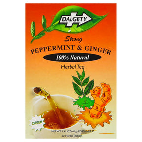 Dalgety Peppermint & Ginger Tea 40G