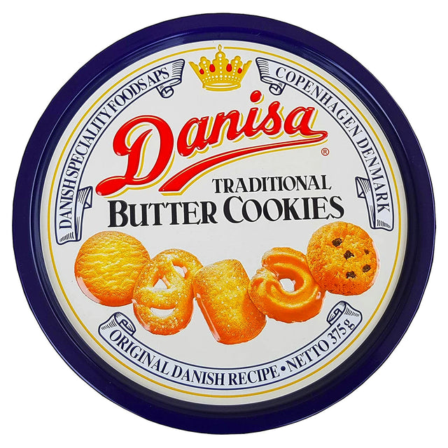 Danisa Traditional Butter Cookies Tin 375G