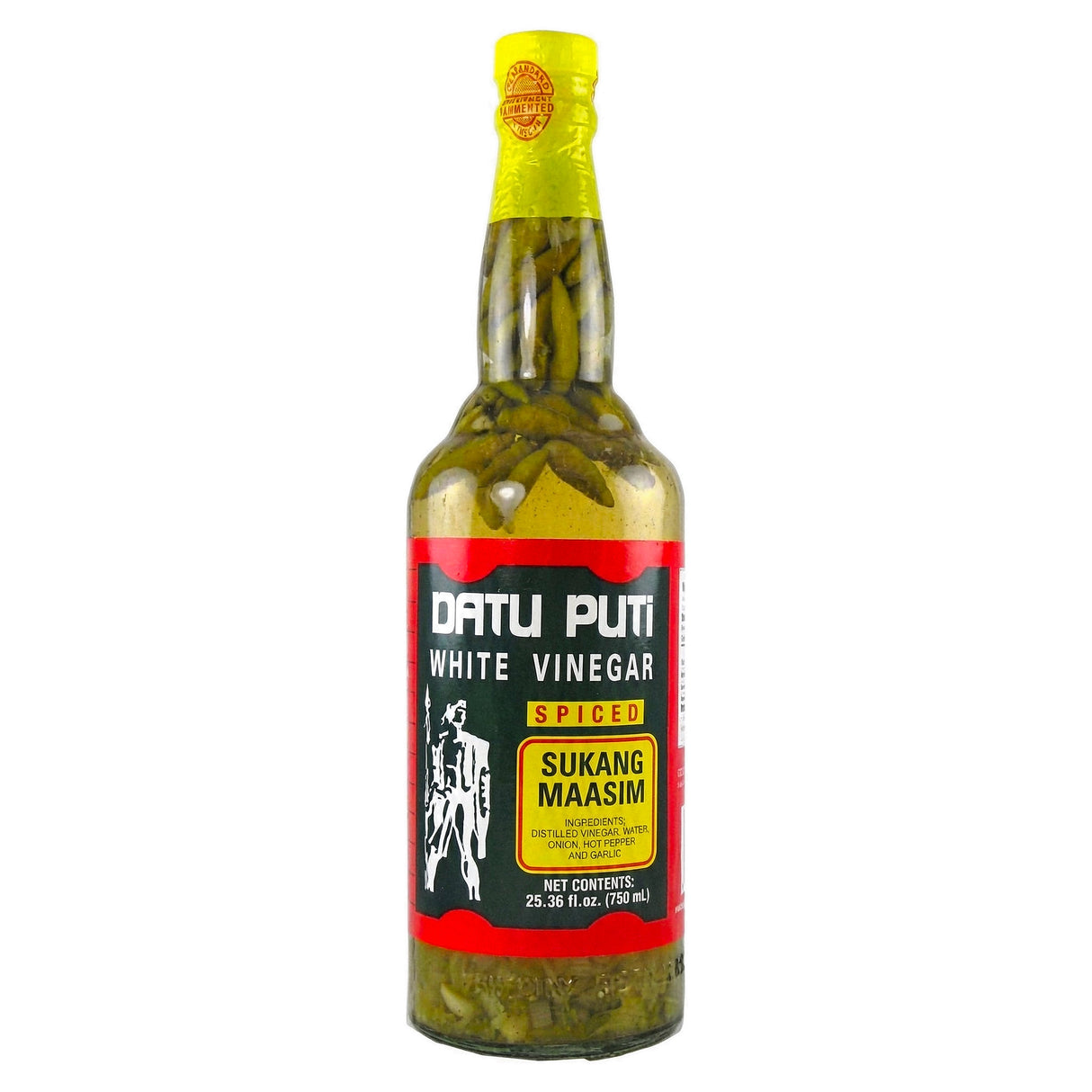 Datu Puti Hot & Spicy Vinegar 750Ml