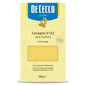 De Cecco - Egg Pasta - No.112 Lasagne 500G