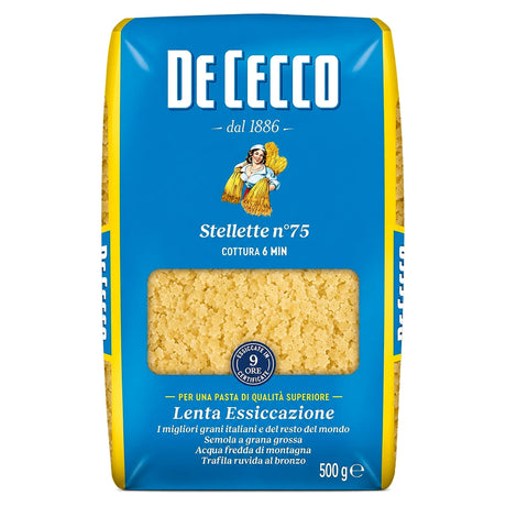 De Cecco Stellette Pasta N75 500G