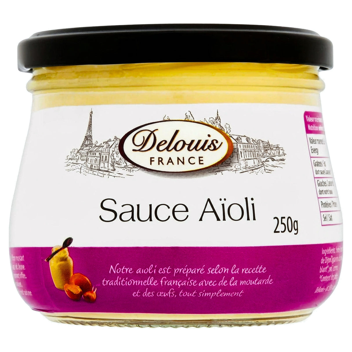 Delouis Aioli Garlic Mayonnaise 250G