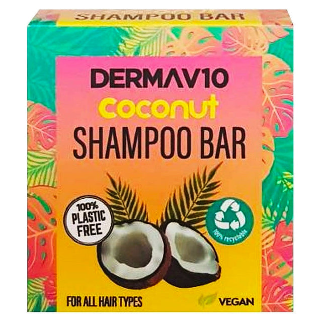 Derma V10 Shampoo Bar Coconut 50G