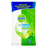 Dettol Floor Wipes Green Apple 15S