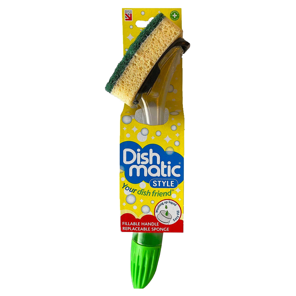 Dishmatic Sponge Fillable Handle (Assorted Colours)