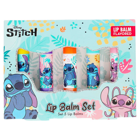Disney Stitch Lip Balm Collection 5pack