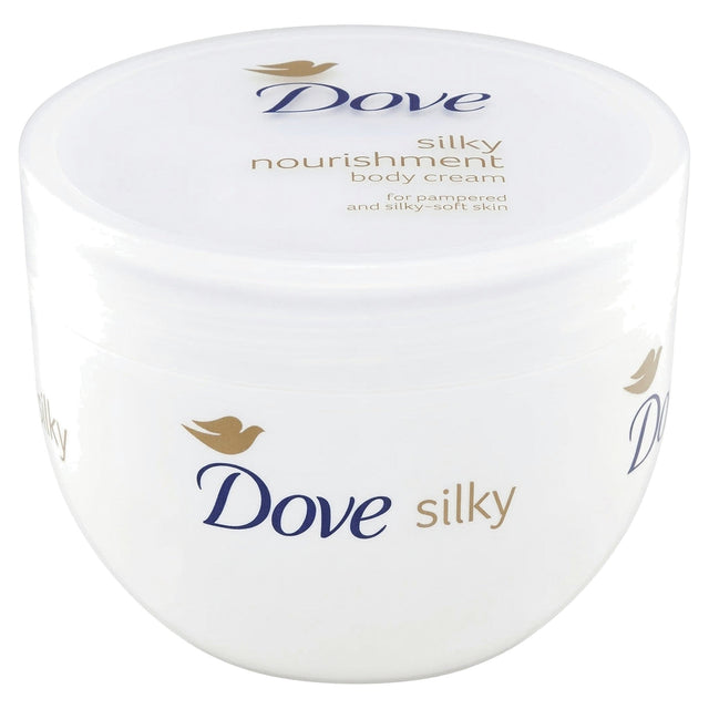 Dove Body Silk Cream Moist Tub 300Ml