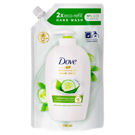 Dove Go Fresh Cucumber & Green Tea Liquid Hand Wash Refill 500ML