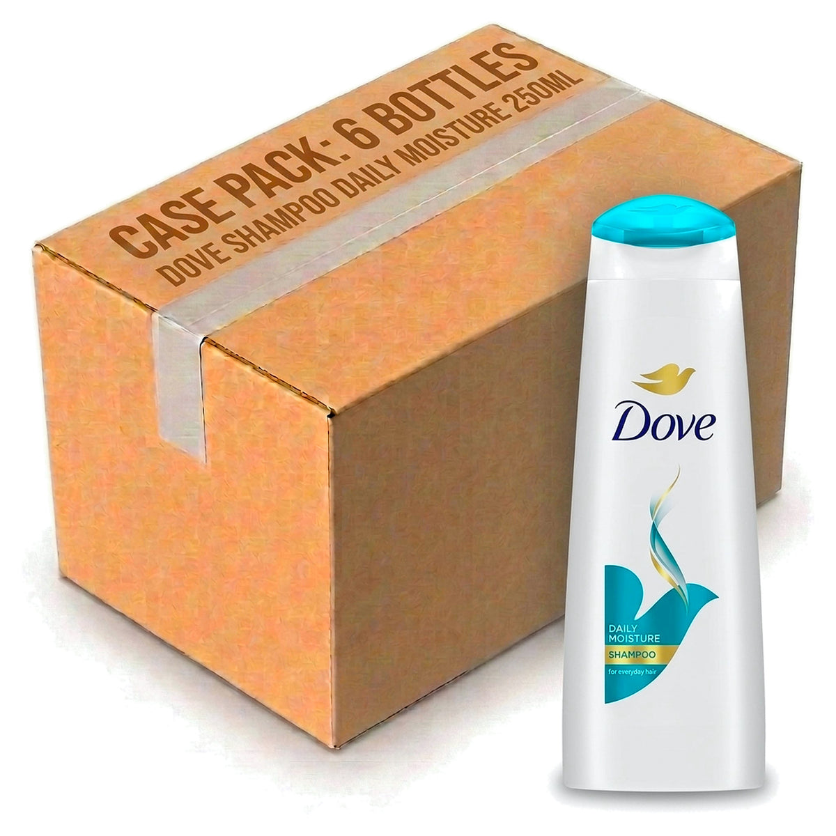 Dove Shampoo Daily Moisture 250ML (Case of 6)
