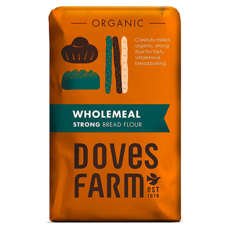 Doves Farm Organic Strong Wholemeal Bread Flour 1.5KG