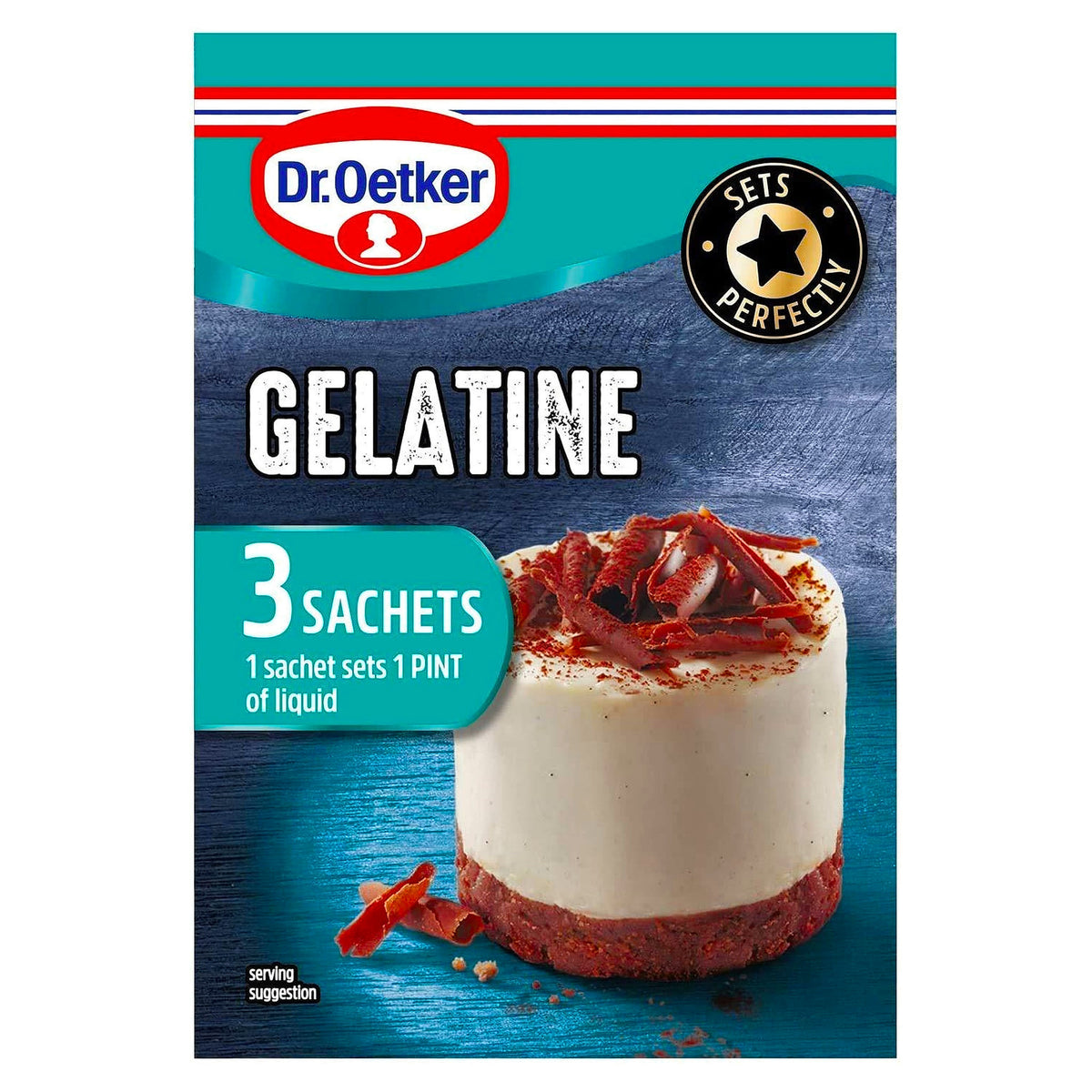 Dr Oetker Gelatine Sachets 12G