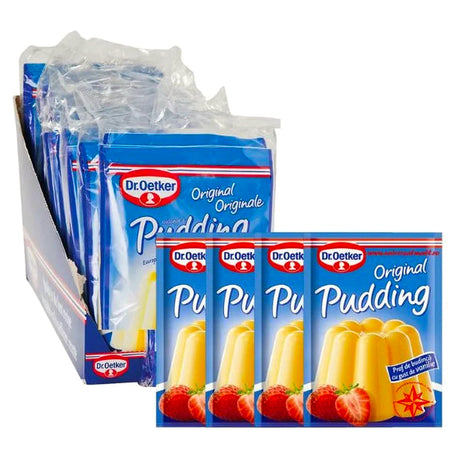 Dr Oetker Vanilla Pudding (Budinca Vanile) 40G (Case of 35)