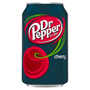 Dr Pepper Cherry Soda Cans 12oz 355ml
