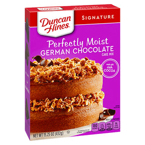 Duncan Hines Signature German Chocolate Cake Mix 432G