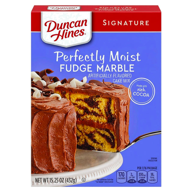 Duncan Hines Fudge Marble 15.25oz