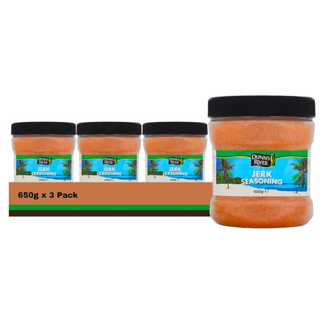 Dunns River Jamaican Jerk Seasoning 650G (Case of 3)