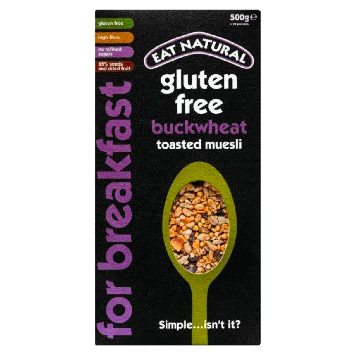 Eat Natural For Breakfast - Muesli Gluten Free 500G