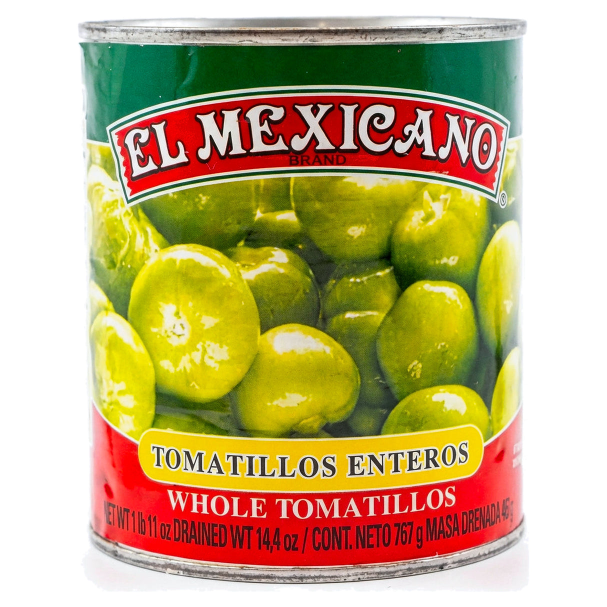 El Mexicano Tomatillo Whole 767G (Case of 12)