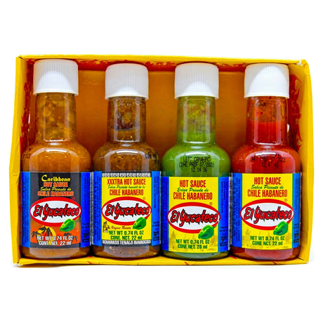 El Yucateco Charola Habanero 4x22ML