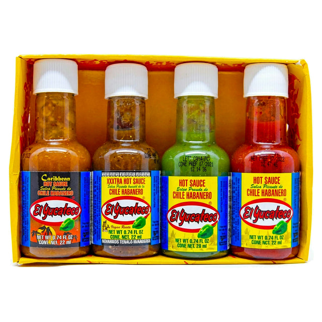 El Yucateco Charola Habanero 4x22ML
