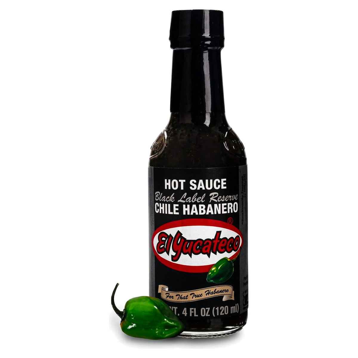 El Yucateco Habanero Black Label Reserve 120ml