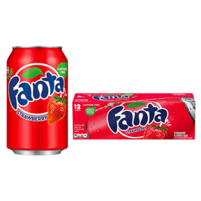 Fanta Strawberry Cans 355Ml (Case of 12)