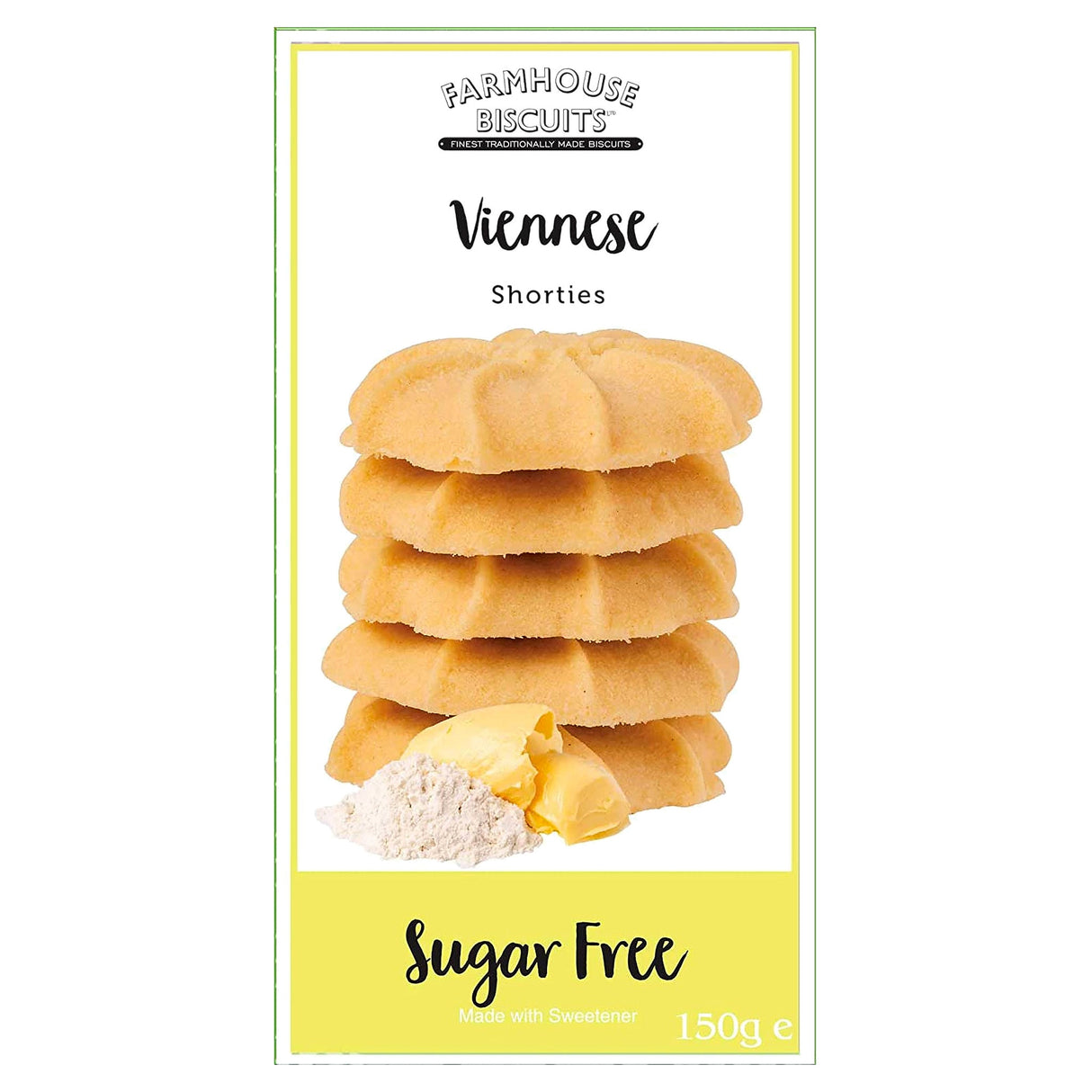 Farmhouse Sugar Free Viennese Shorties 150G