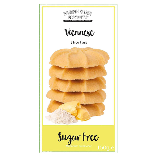Farmhouse Sugar Free Viennese Shorties 150G