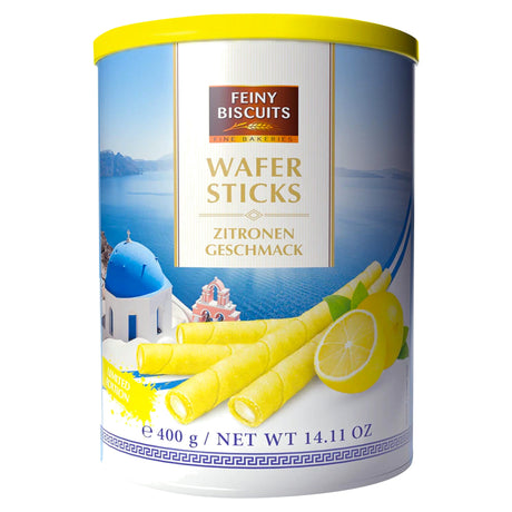 Feiny Biscuits Wafer Rolls With Lemon-Flavored Cream 400G