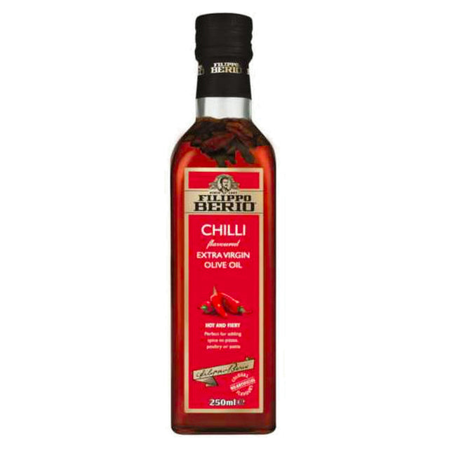 Filippo Berio Chilli Extra Virgin Olive Oil 250ML