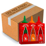 Flying Goose Sriracha Mixed Pack 3 x 100ml (Original, Mayo, Super Hot) (Case of 8)