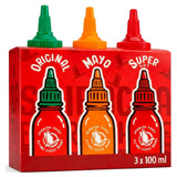 Flying Goose Sriracha Mixed Pack 3 x 100ml (Original, Mayo, Super Hot)