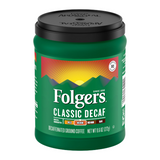 Folgers Classic Roast Decaf Coffee 9.6oz (272g) **Expiry Mar 2025**