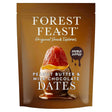 Forest Feast Belgian Milk Choc Peanut Butter Dates 140G