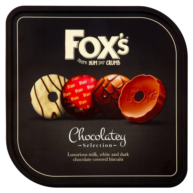 Foxs Chocolatey Biscuit Tin 365G