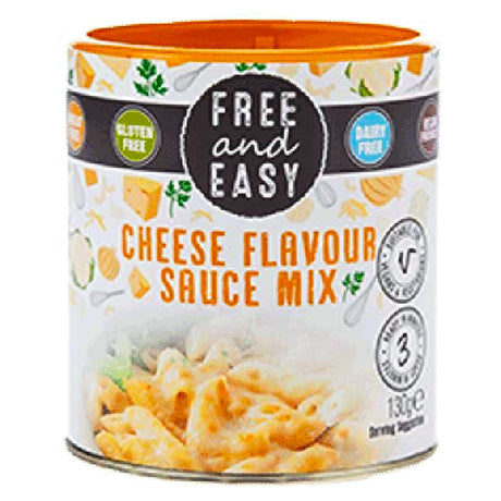 Free & Easy Dairy Free Cheese Flavour Sauce Mix 130G